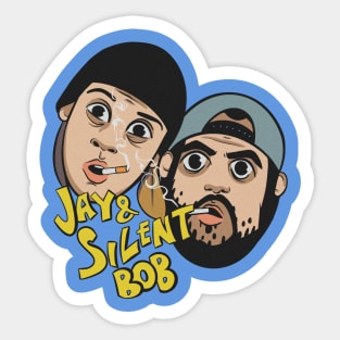 Jay and silent bob Sticker